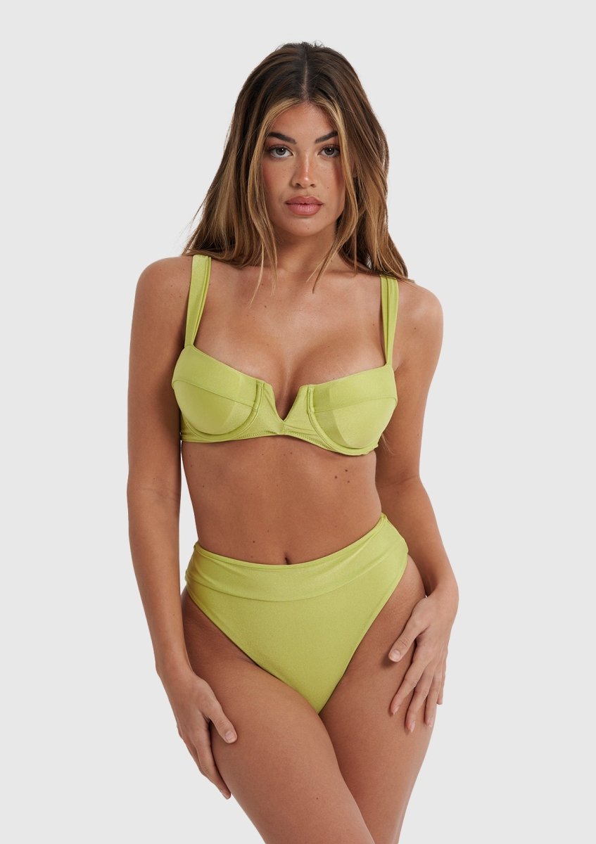 Greta Top - Lime