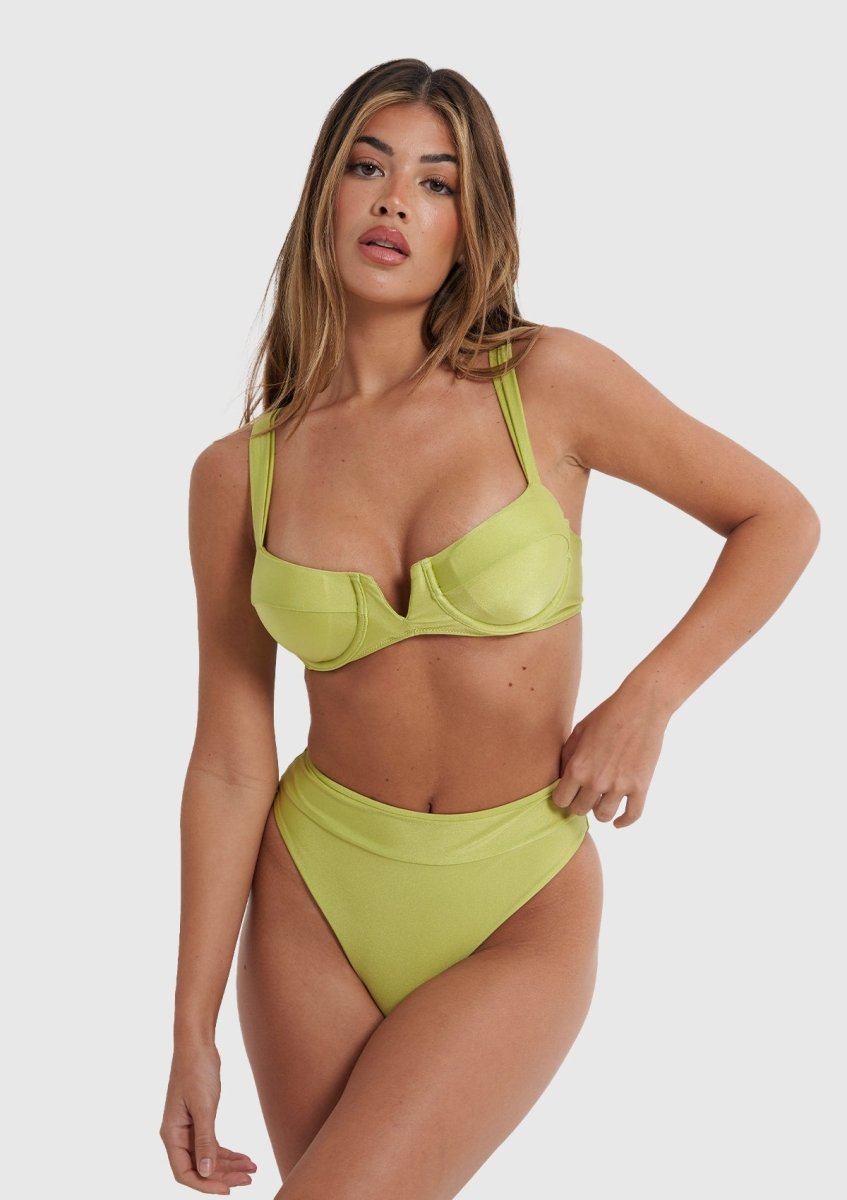 Greta Top - Lime