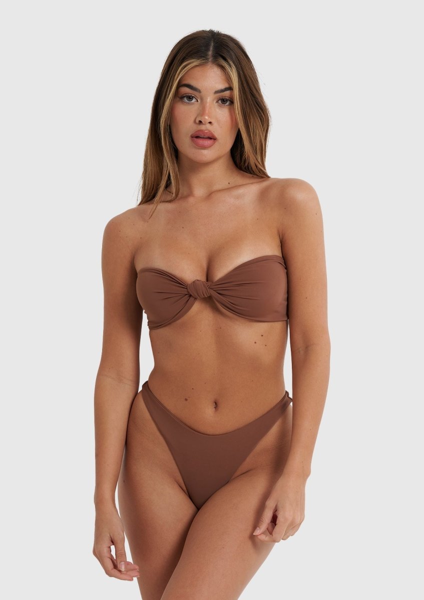 Jade Top - Brown