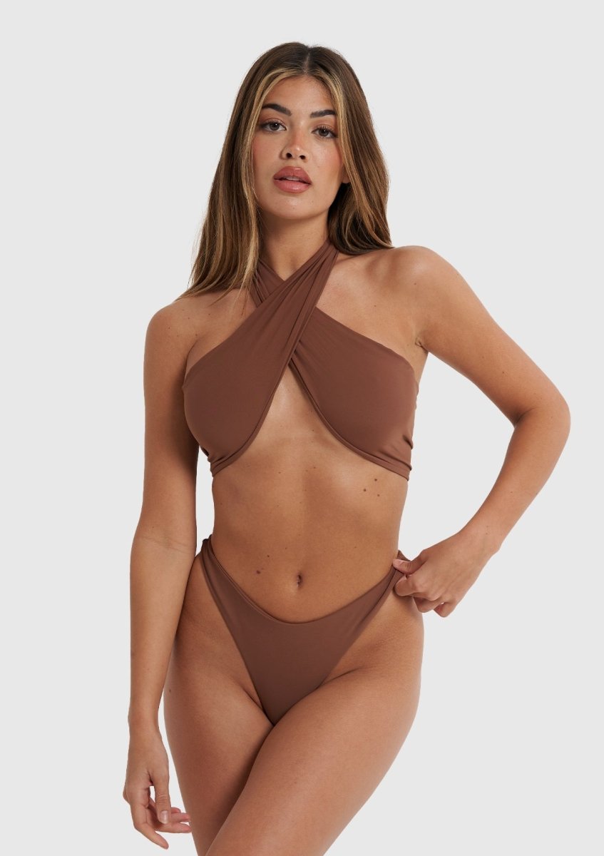 Jade Top - Brown