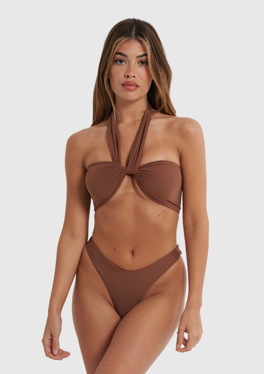 Jade Top - Brown