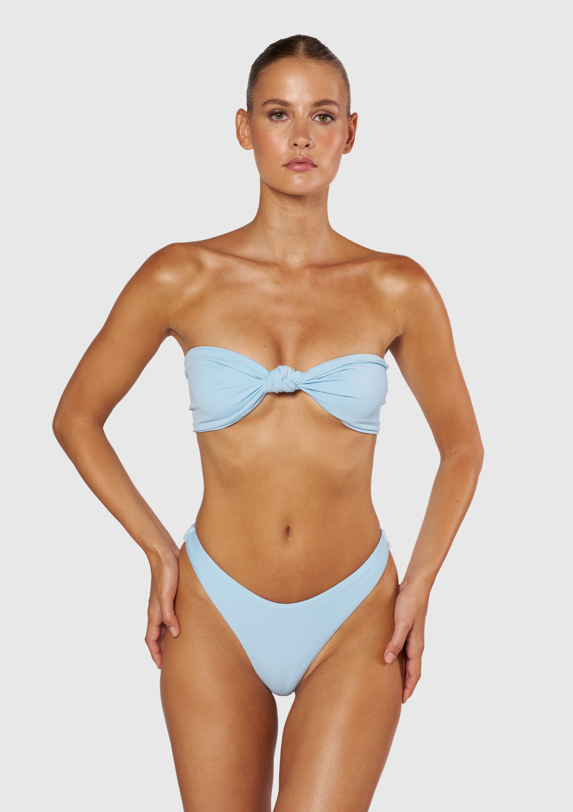 Jade Top - Soft Blue