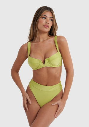 Greta Top - Lime