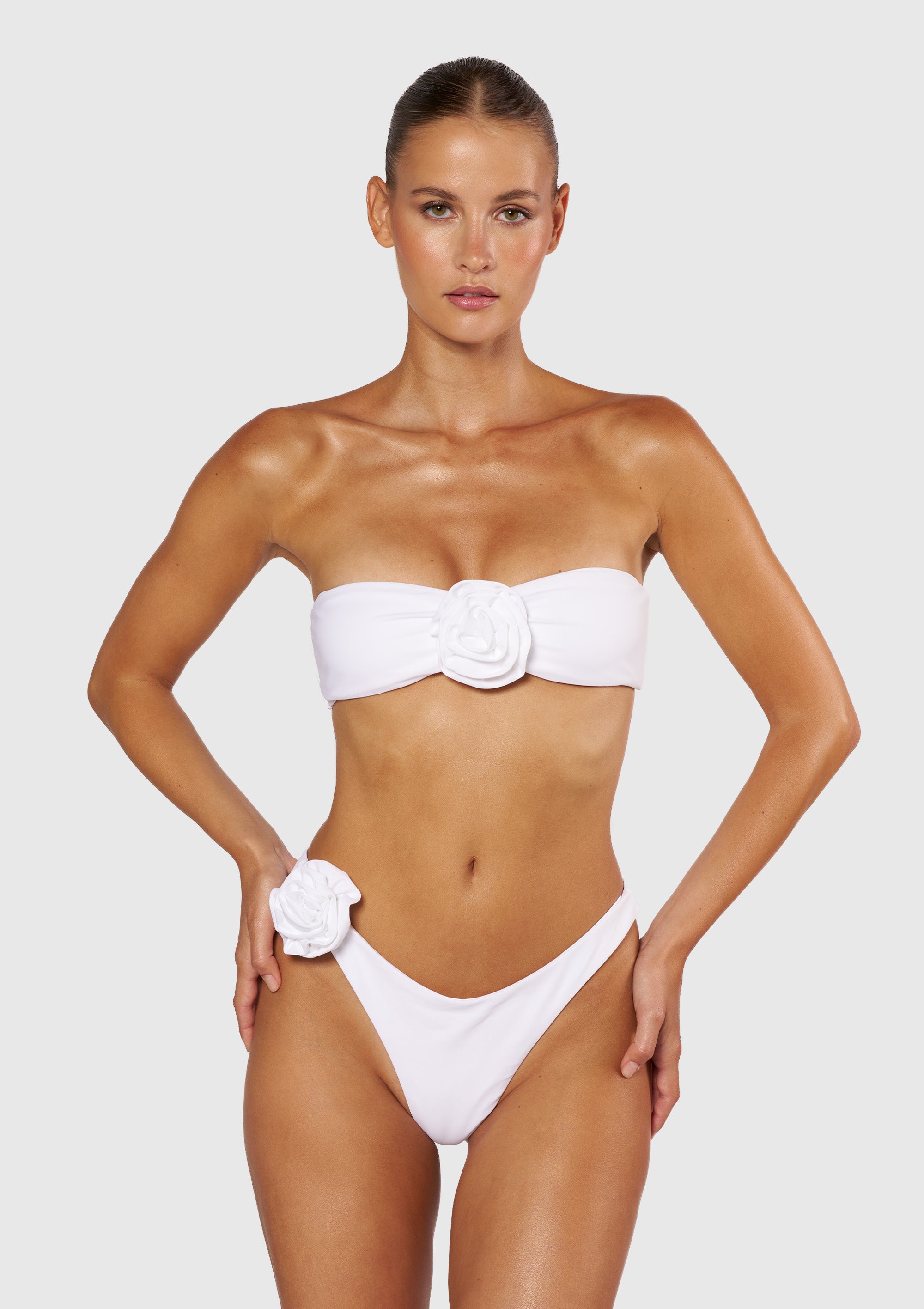 Rose Bottom - White